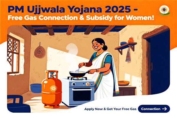 PM Ujjwala Yojana 2025: महिलाओं के लिए सब्सिडी और मुफ्त गैस का कनेक्शन, जानिए कैसे 3 centre 2