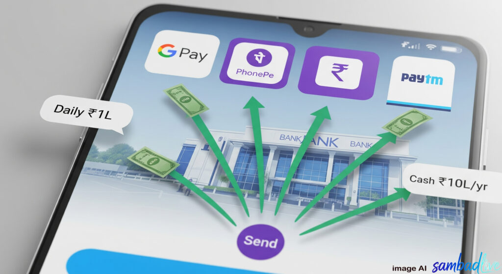 UPI Transaction Limit 2025 : सालाना लिमिट, कैश डिपॉजिट नियम और नोटिस से बचने का पूरा सच 2 UPI Transaction Limit 2025