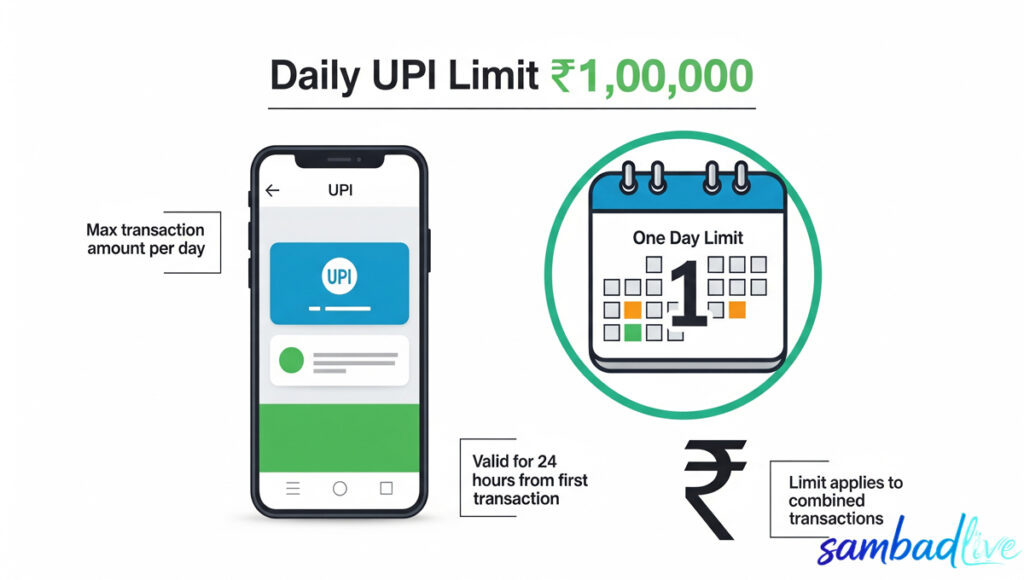 UPI Transaction Limit 2025 : सालाना लिमिट, कैश डिपॉजिट नियम और नोटिस से बचने का पूरा सच 4 UPI Transaction Limit 2025