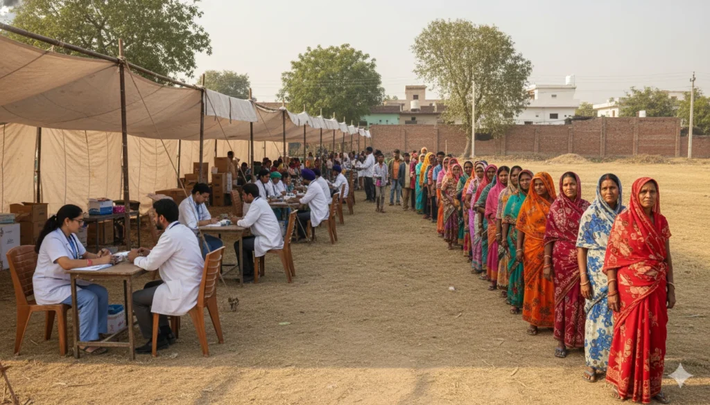 Jind News Today 6 November 2025: जिले की बड़ी खबरें और अपडेट्स 4 Jind News Today 6 November Free medical camp organized in Uchana village, Jind district – health news 2025.