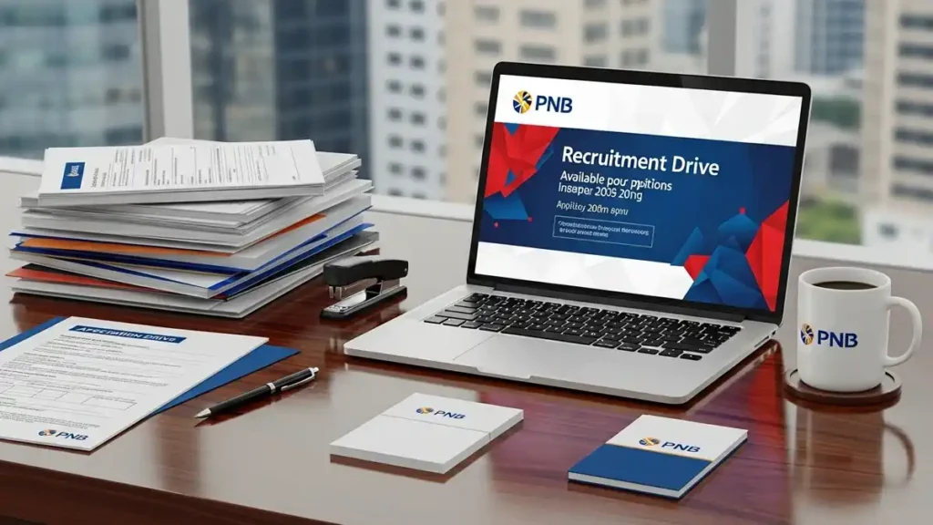 PNB LBO Recruitment 2025 Overview: 750 Vacancies, Salary, Eligibility & Full Details 2 PNB LBO Recruitment 2025 overview document desk