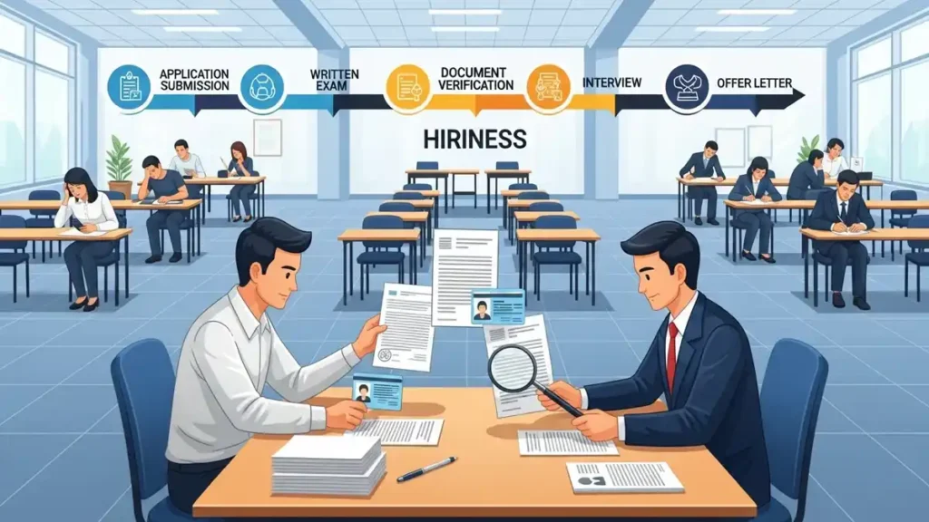 PNB LBO Recruitment 2025 Overview: 750 Vacancies, Salary, Eligibility & Full Details 4 PNB LBO Recruitment 2025 selection process steps