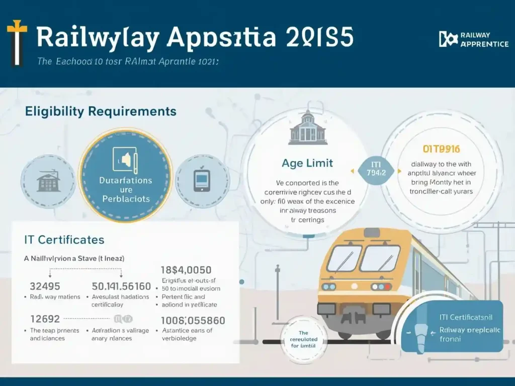 Railway New Vacancy 2025–26: 4116 पदों की बड़ी भर्ती शुरू, जानें पूरी जानकारी 2 Railway New Vacancy 2025 eligibility criteria graphic