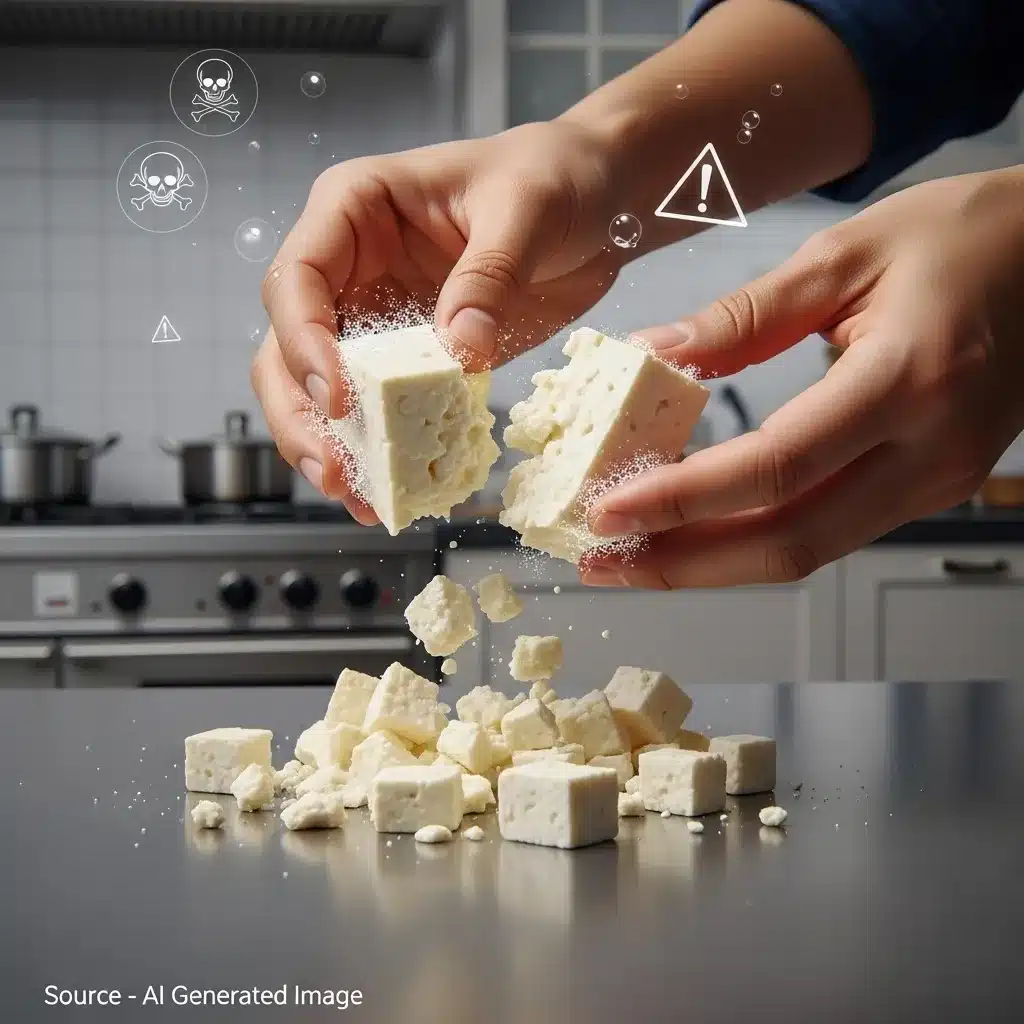 Adulterated Food Shocker! 3 Deadly Foods Exposed—Big Risk but Smart Fixes 3 adulterated food fake paneer mixed with detergent and starch