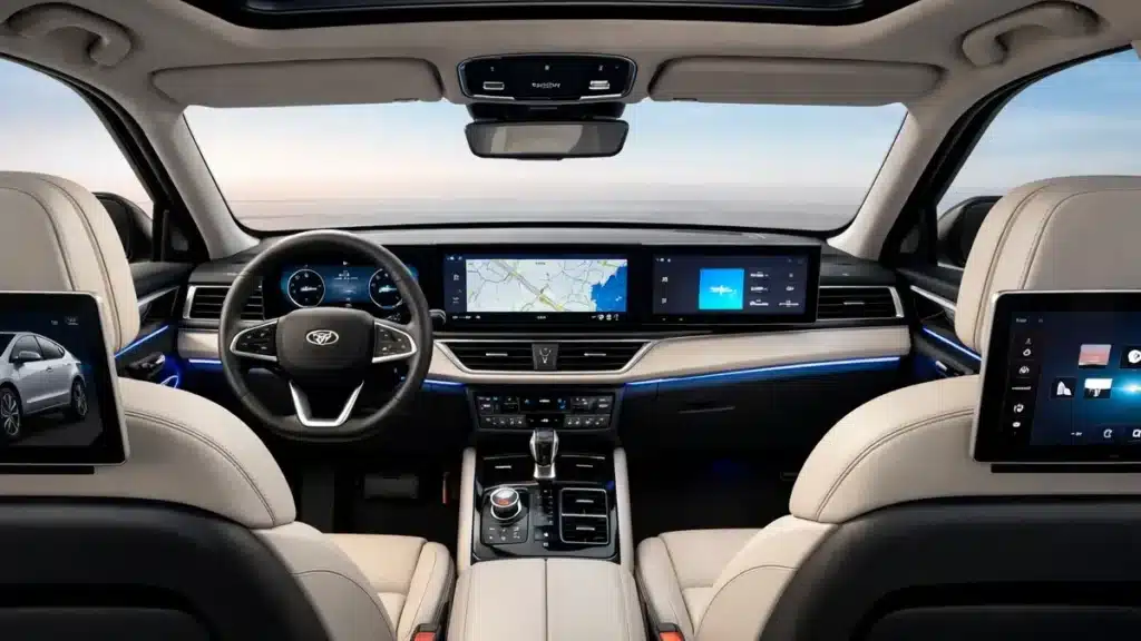 Mahindra XEV 9S Launch Brings a New Electric Storm. 4 Mahindra XEV 9S Interior Delivers Premium Comfort