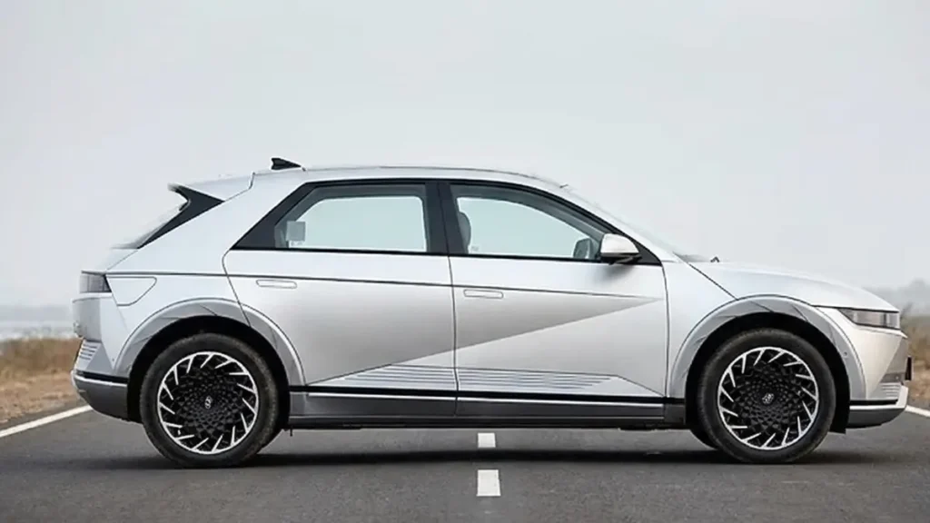 Hyundai Ioniq 5 Shocking Price and Range Details Revealed 5 Hyundai Ioniq 5 exterior with clamshell bonnet, clean lines and flush door handles