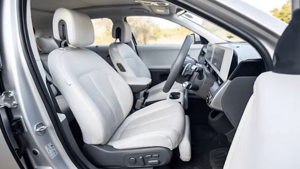 Hyundai Ioniq 5 Shocking Price and Range Details Revealed 3 Adjustable center console and sliding, reclining, heated rear seats in Hyundai Ioniq 5