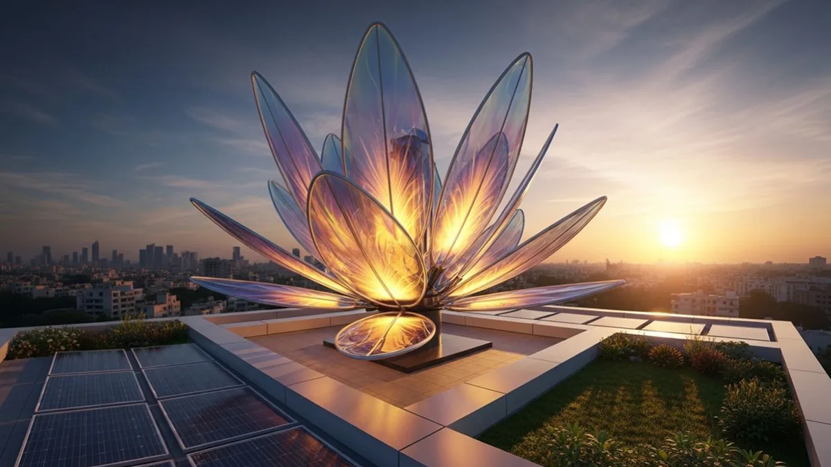 Flower Turbines in India Cut Electricity Bills to Nearly Zero