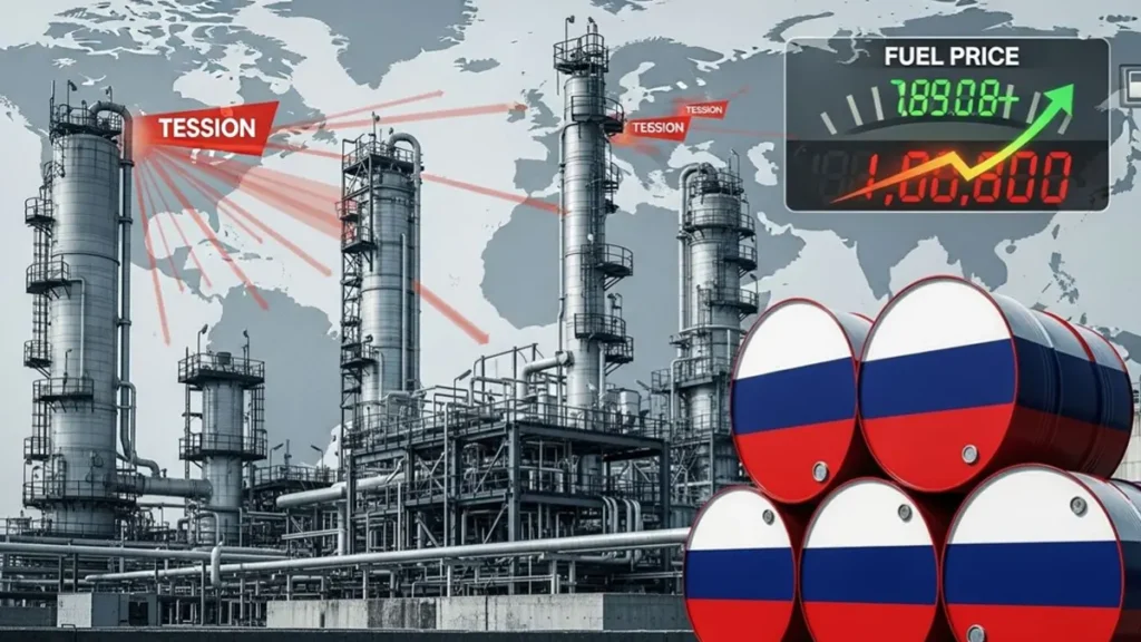 Indo-US Interim Trade: A Key Step Forward for World Trade 4 Oil barrels, Russia link, geopolitical tension, fuel prices.