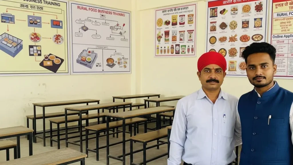 PMFME Scheme: Hidden Benefits No One Talks About 4 Rural food business training center under PMFME scheme with entrepreneurs learning processing skills